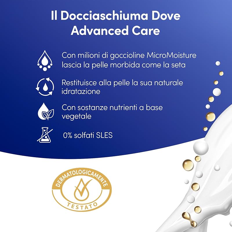 Gel de ducha nutritivo intensivo, fórmula microbiana suave para la piel, con humectantes vegetales, sin sulfatos SLES, gel de ducha para la piel — foto 4 de 6