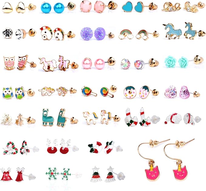 Little girl hypoallergenic earrings Clearance