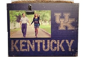 LA AUTO GEAR Fan Creations NCAA Kentucky Wildcats Team Name Clip-It Photo Frame
