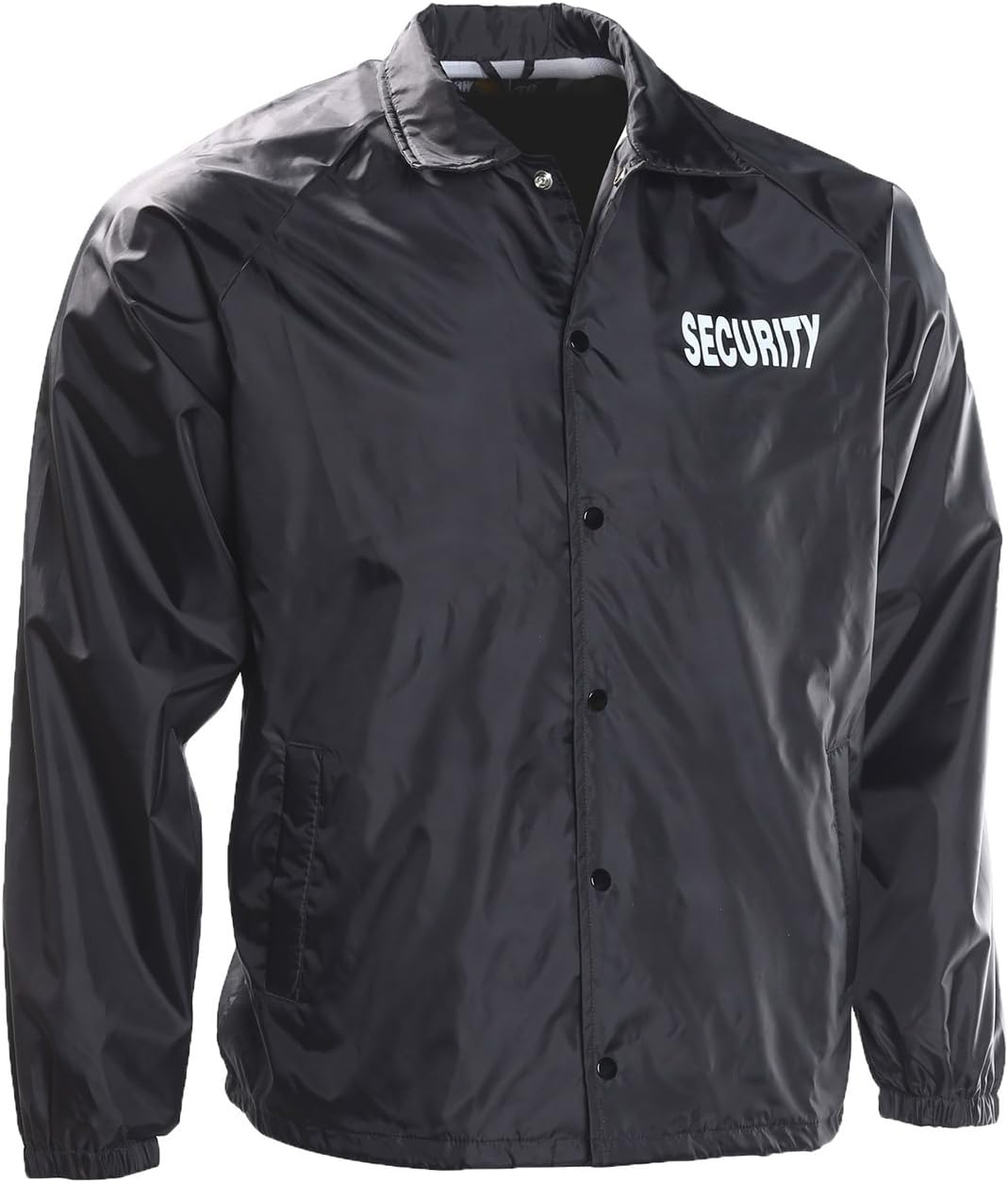 Choice4ever VOS Security 100% Taffeta Nylon Water Resistant Lightweight Windbreaker