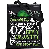 LEVLO Witch Musical Tote Bag Witch Fans Defy Gravity Musical Witch Shoulder Bag