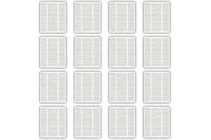 BRUVISH (16 Pack) HEPA Filters for iRobot Roomba 104, 105 Vac, 105 Combo, Roomba Vacuum 2 Essential and Combo Essential Robot Vacuum and Mop Y0140 Y0112 Y0110 Q011 Q0120, HEPA Filter Accessories