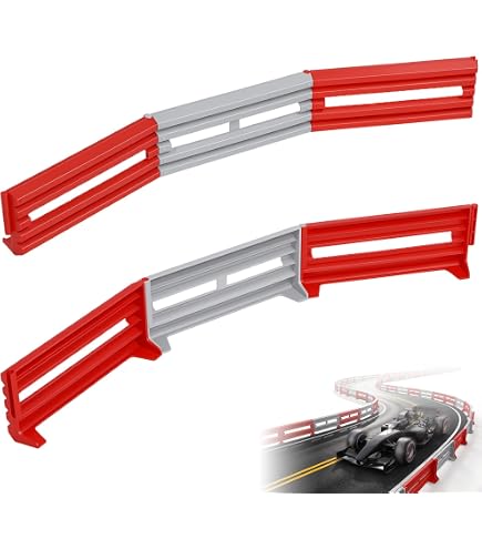 Barrière De Piste RC – Lot De 120 Clôtures En Plastique Réutilisable – Circuit DIY Dérive – Pour Voitures RC – Facile à Monter