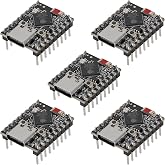 AITRIP 5PCS ESP32-S3 Mini Development Board, Supermini Type-C ESP32-S3 ESP32 S3 Development Board Dual-Core Processor, 160MHz Running Frequency, 2.4GHz Wi-Fi &amp; Bluetooth