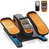 Under Desk Elliptical Machine, Electric Elliptical Exerciser for Senior, Quiet and Small Electric Seated Pedal Exerciser for Home with Remote Control and 12 Adjustable Speeds