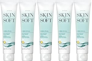 Avon Skin So Soft Original Replenishing Hand Cream - 5 Pack