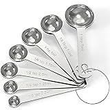 TILUCK Stainless Steel Measuring Spoons Set,Coffee