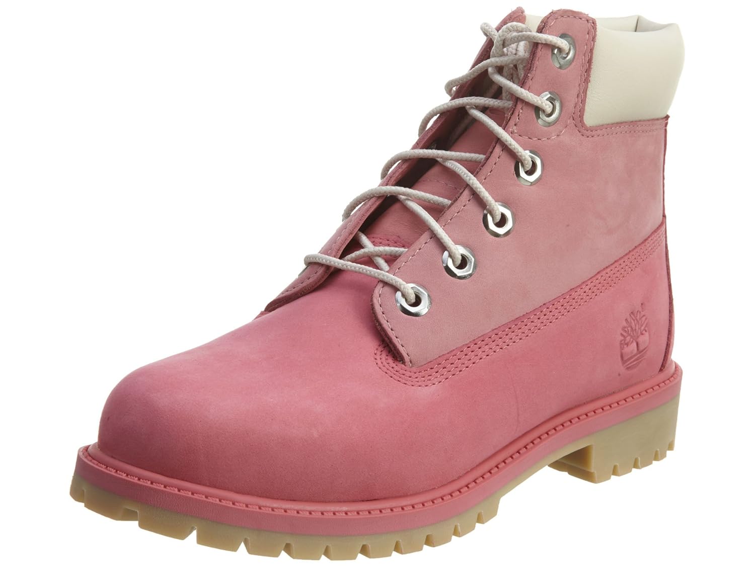 all pink timberlands grade school