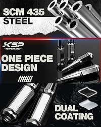 KSP M14x1.5 Spike Lug Nuts, 24pcs 14mmx1.5 Spiked