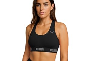Top Academia Puma Alta Sustentação Sem Bojo Sem Costura Treino Fitness Esportivo Feminino Original.