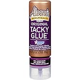 Aleene's Orignial Tacky Glue for Crafts in Always Ready Bottle, Nontoxic, Dries Clear, 4 fl oz