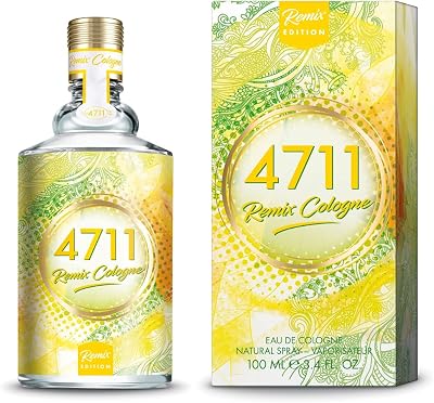 4711 Remix Cologne Zitrone Eau de Cologne for Women 100ml - Lemon Fragrance