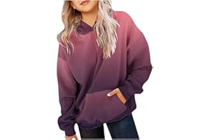 Itsame Cute Hoodies For Girls Oversized Long Sleeve Sweatshirt Gradient Teen Girls Pullover Tops 2-13 Years