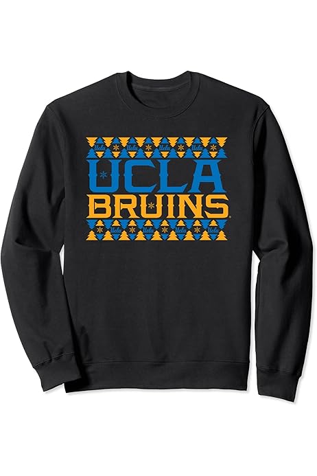 Amazon.com : UCLA Bruins Christmas Sweater Ugly Officially Licensed  Sweatshirt : Sports \u0026 Outdoors