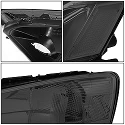 DNA MOTORING Pair Headlight Assembly Compatible