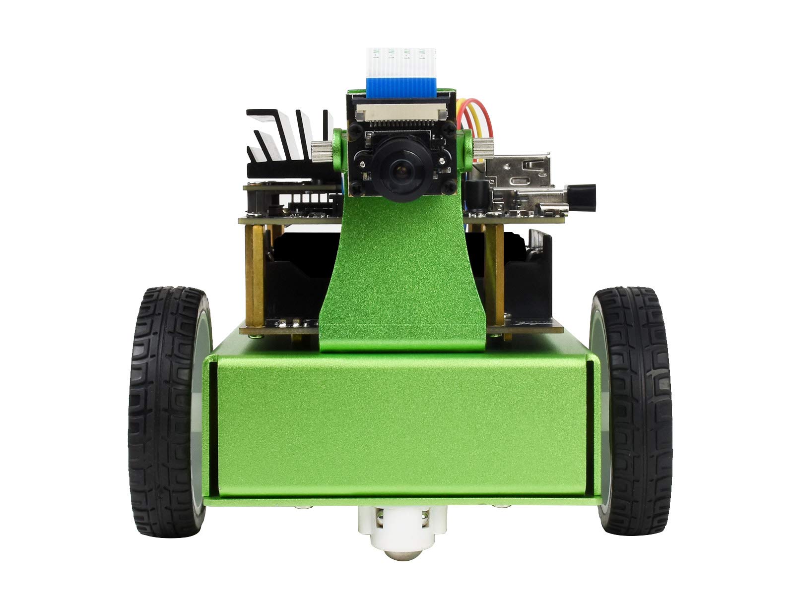 Waveshare JetBot 2GB AI Kit, AI Robot Based On Jetson Nano 2GB Developer Kit (Doesn't Include 2GB Nano)(Only Supports 2GB Nano)