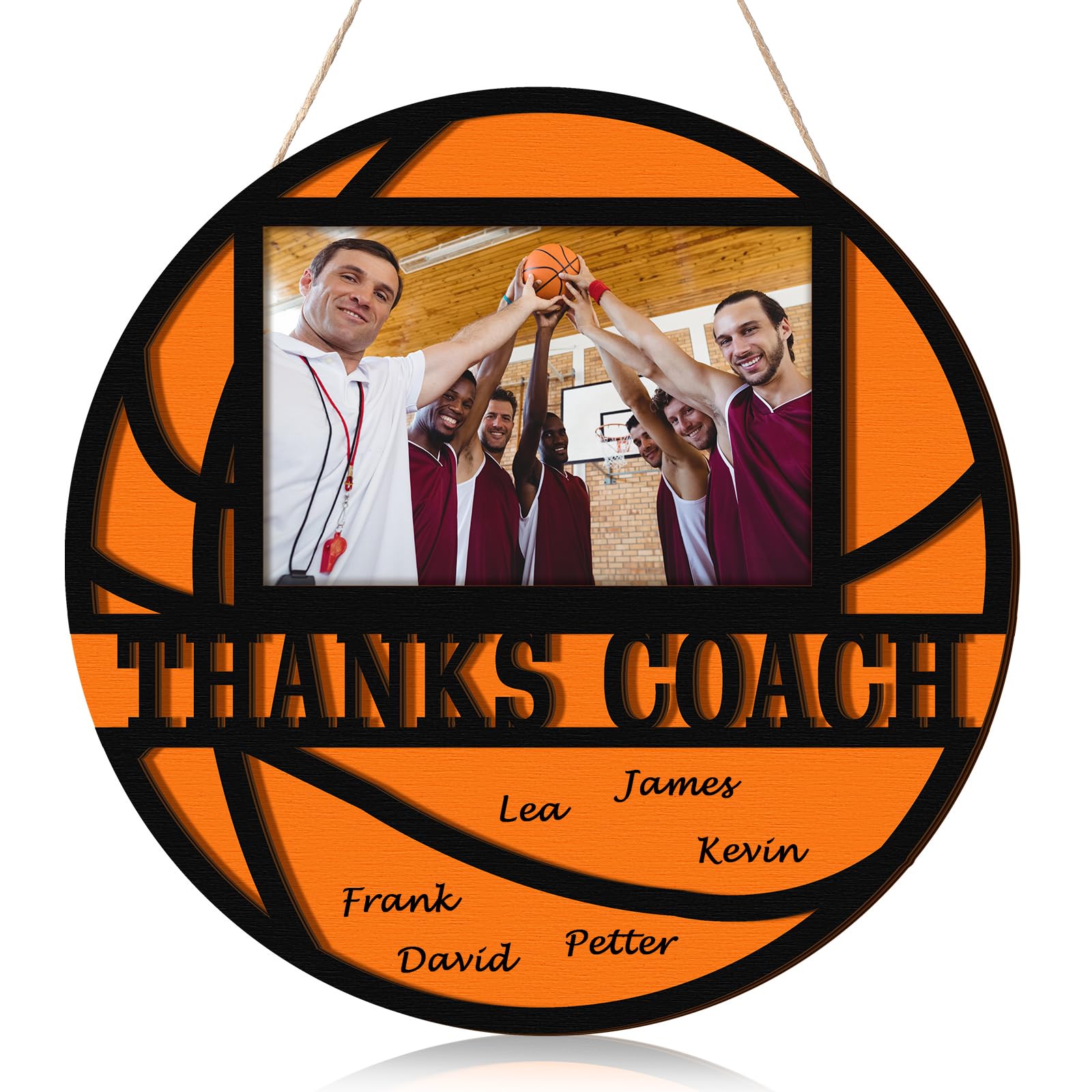 Qunclay Sports Theme Signable Picture Frame with