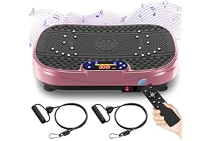 AOVIECH Vibration Plate, Exercise Machine,Full Body Shaker Workout Fitness Platform Home Vibration Plate