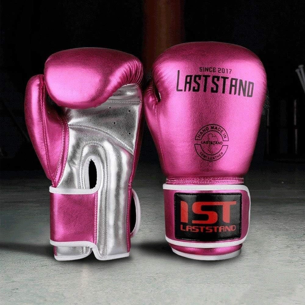 MHYNLMW Unisex Training Taekwondo Gloves Cool Jihad Gloves Three-color Boxing Gloves Muay Thai Fight Boxing Gloves Microfiber Skin Penetration Gas Boxing Gloves (Color : Red, Size : 12oz)