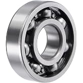 uxcell 6305 Deep Groove Ball Bearings 25mm Bore 62mm OD 17mm Thick C3 Clearance Open Type Chrome Steel