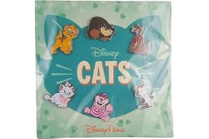 Disney Pin - Cats 2 - Cheshire Cat, Marie, Figaro, Lucifer, and Rufus - Booster Set