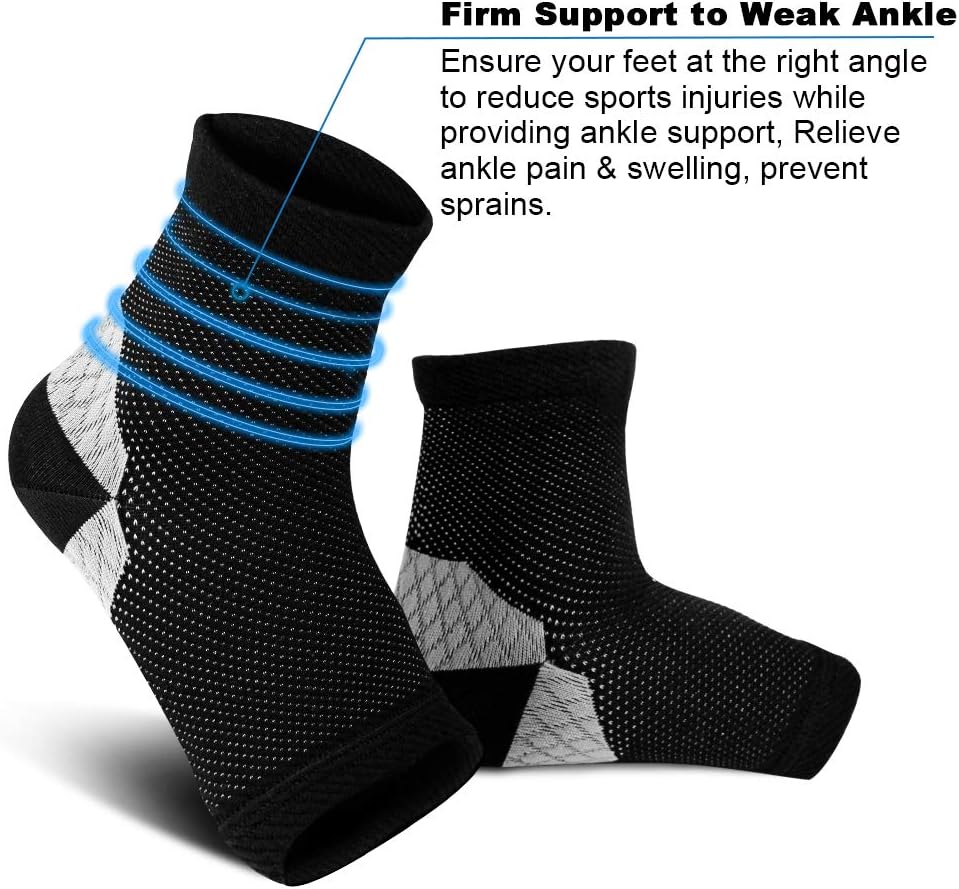 6 Pairs Plantar Fasciitis Compression Sleeve Best Plantar Fasciitis