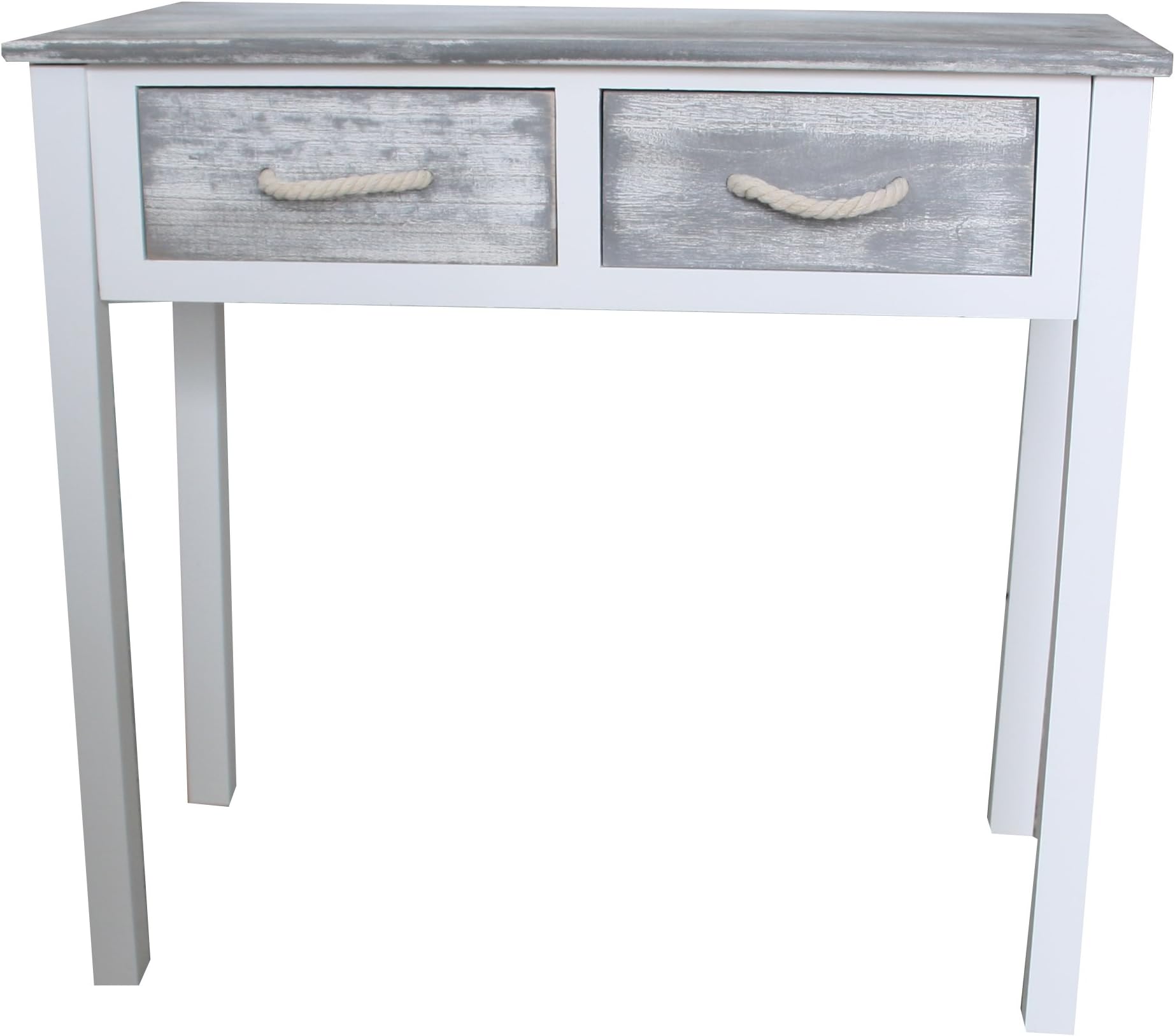 Shabby Chic Console Dressing Table Display Side Board Wooden Drawer Hallway Bedroom Furniture