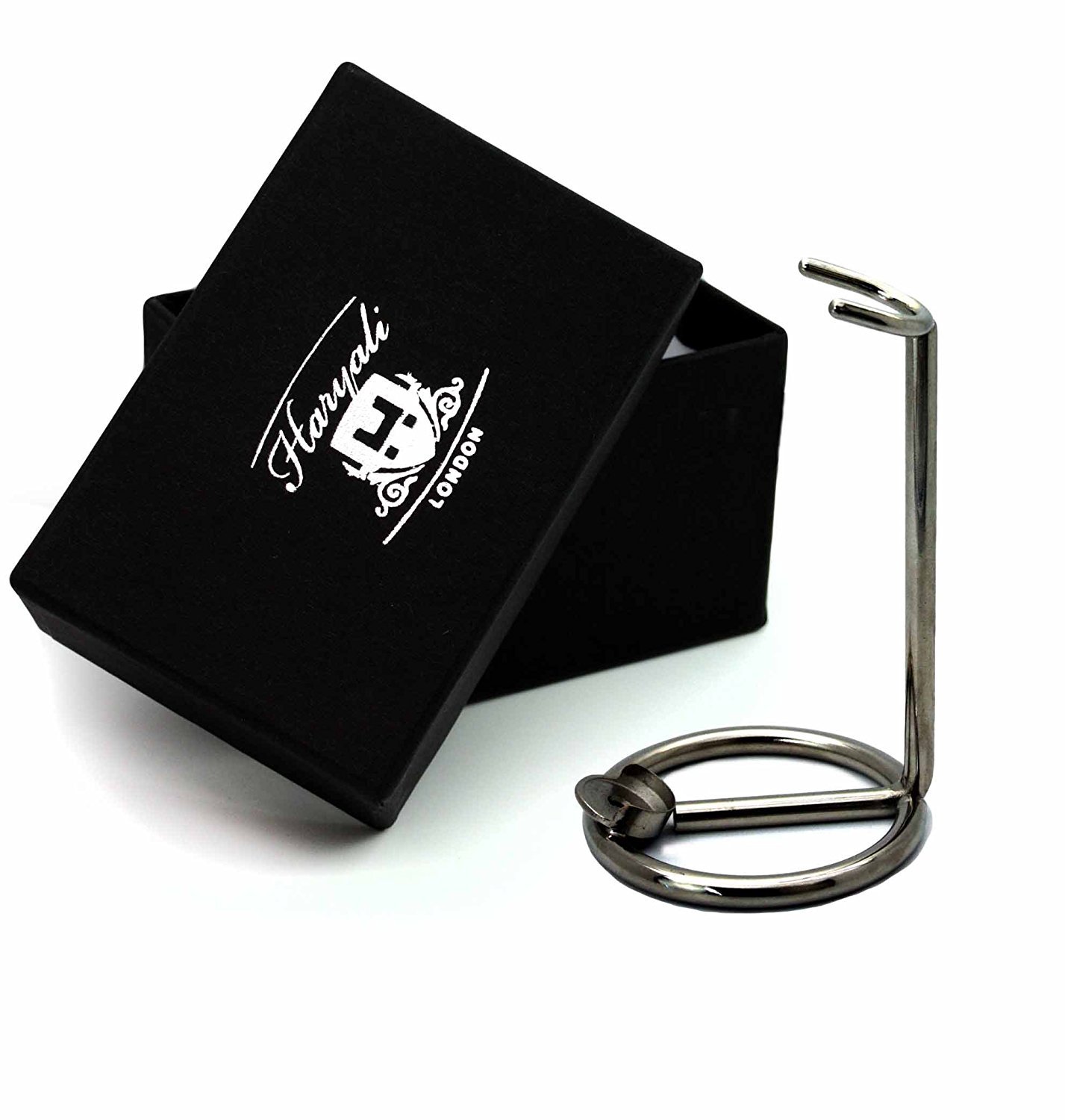 Razor Stand - Shaving Stand - Shaving Razor Stand - Stainless Steel - Razor Holder - Shaving Stand - Designer Shaving Tool Holder - fits most Shaving Razors