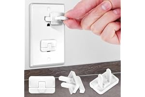 GRENFU Outlet Covers Baby Proofing (40 Pack) with Hidden Pull Handle Outlet Plug Covers Prevent Electric Shock Hazard Outlet Protector Difficult for Kids to Remove Child Proof Outlet Covers