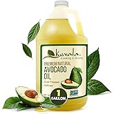 Kevala Avocado Oil – Cold Pressed | Non‑GMO Project Verified & Kosher | Multipurpose for High Smoke Point Cooking, Roasting, Sautéing & Skin Moisturizing – Ideal Kitchen Staple – 128 Fl Oz (Pack of 1)