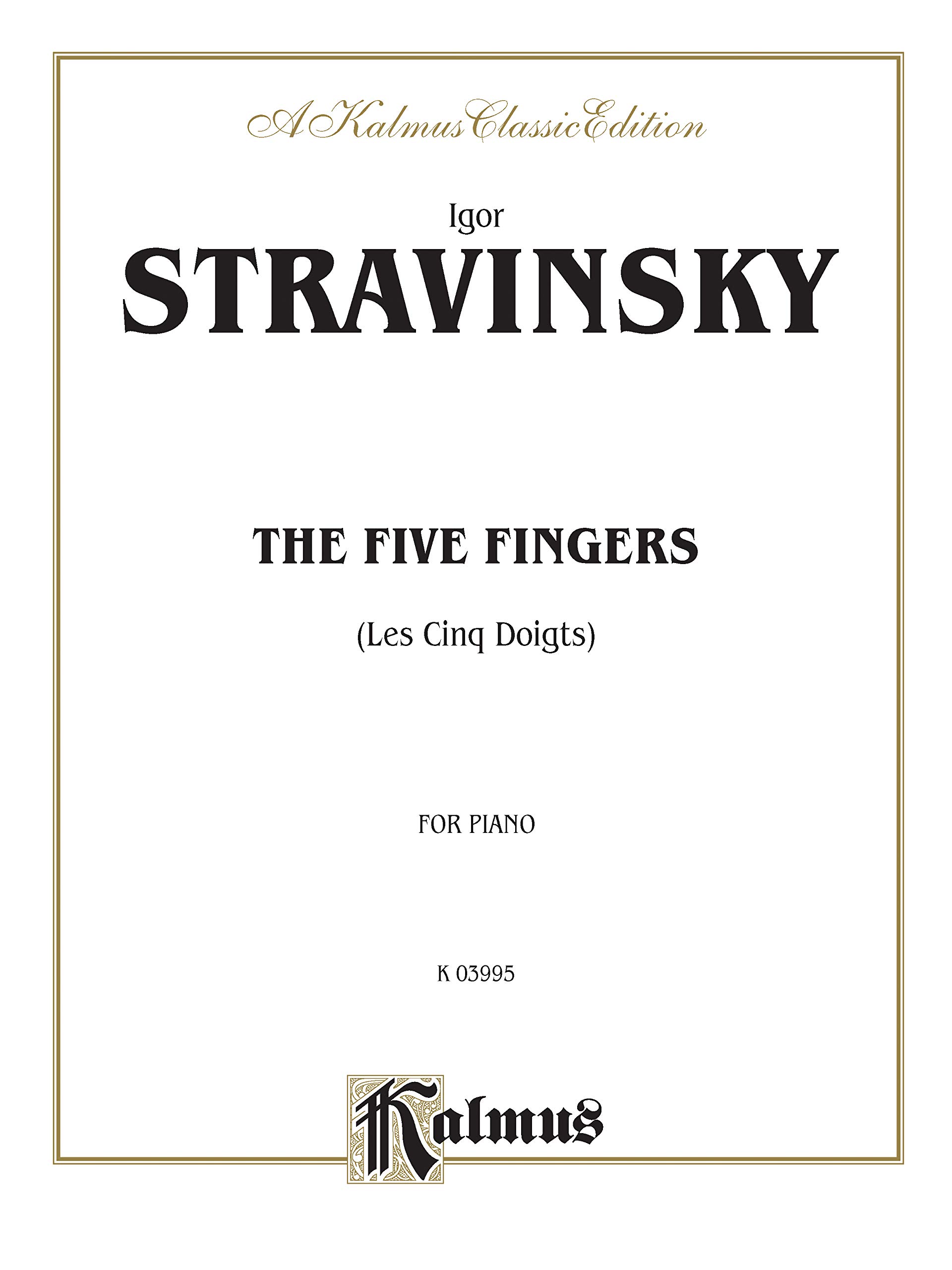 Stravinsky 5 Fingers Pa