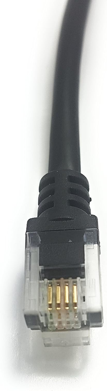 MainCore 3m Long Black ADSL 2+ High Speed 26AWG Broadband Modem Cable RJ11 to RJ11 (Available in 1m, 2m, 3m, 5m, 10m, 20m) (3m) - Image 5