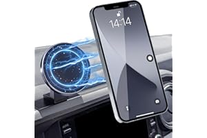 Kaishengyuan Magnetic Phone Mount for Toyota Tacoma 2016 2017 2018 2019 2020 2021 2022 2023, 3rd Gen Tacoma Dashboard Clip Cell Phone Cradles Adjustable 20x Super Strong Magnet Phone Stand Holder