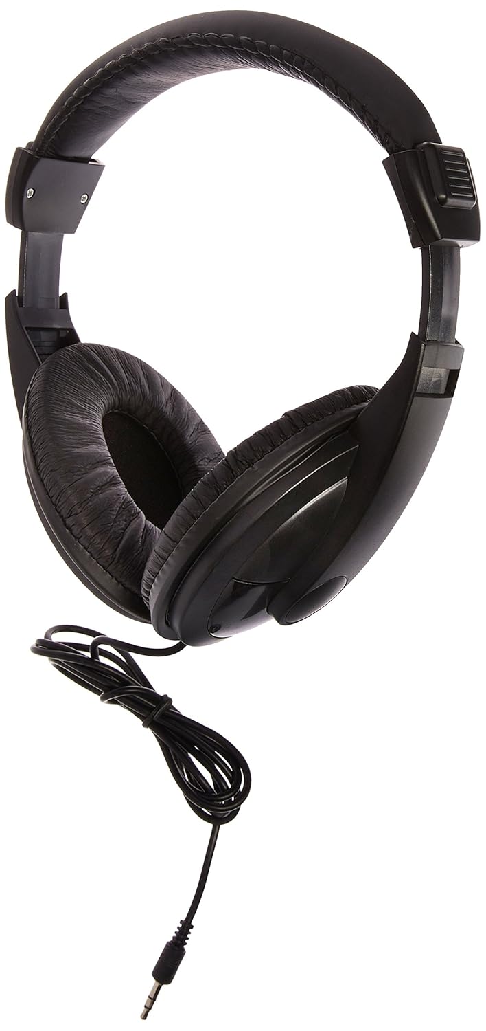 DGL VS-750-BLK Vibe Stereo Headphones, Black (Discontinued by Manufacturer)