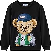 Arshiner Toddler Boy Crewneck Sweatshirt Long Sleeve Pullover Graphic Shirts for Kid Fall Tops Tees 2-10 Years
