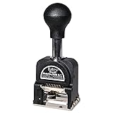 Bates 9806450 Royall Economy Numbering Machine, Six