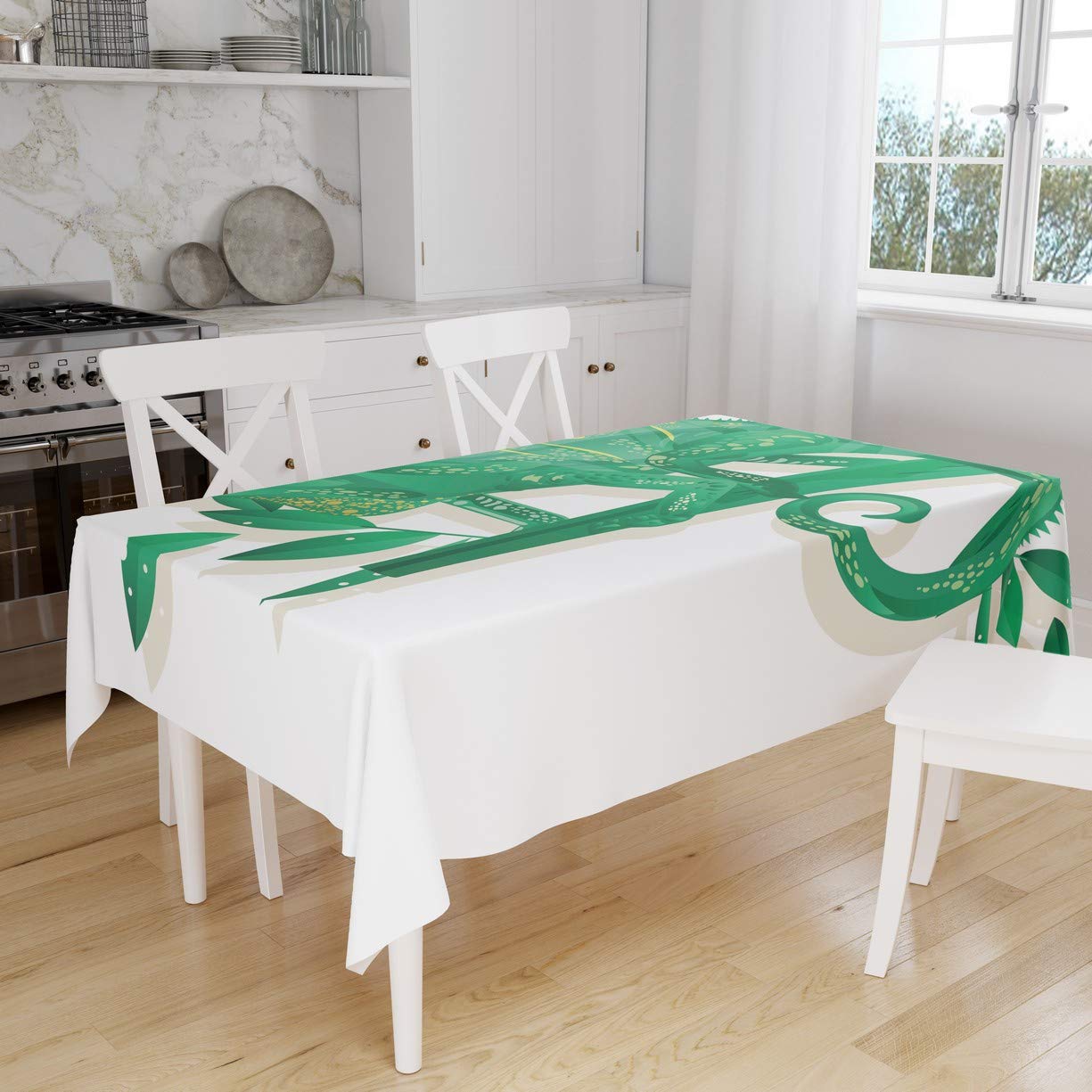Bonamaison Kitchen Decoration, Tablecloth, 140cm x 160cm - Designed and Manufactured in Turkey