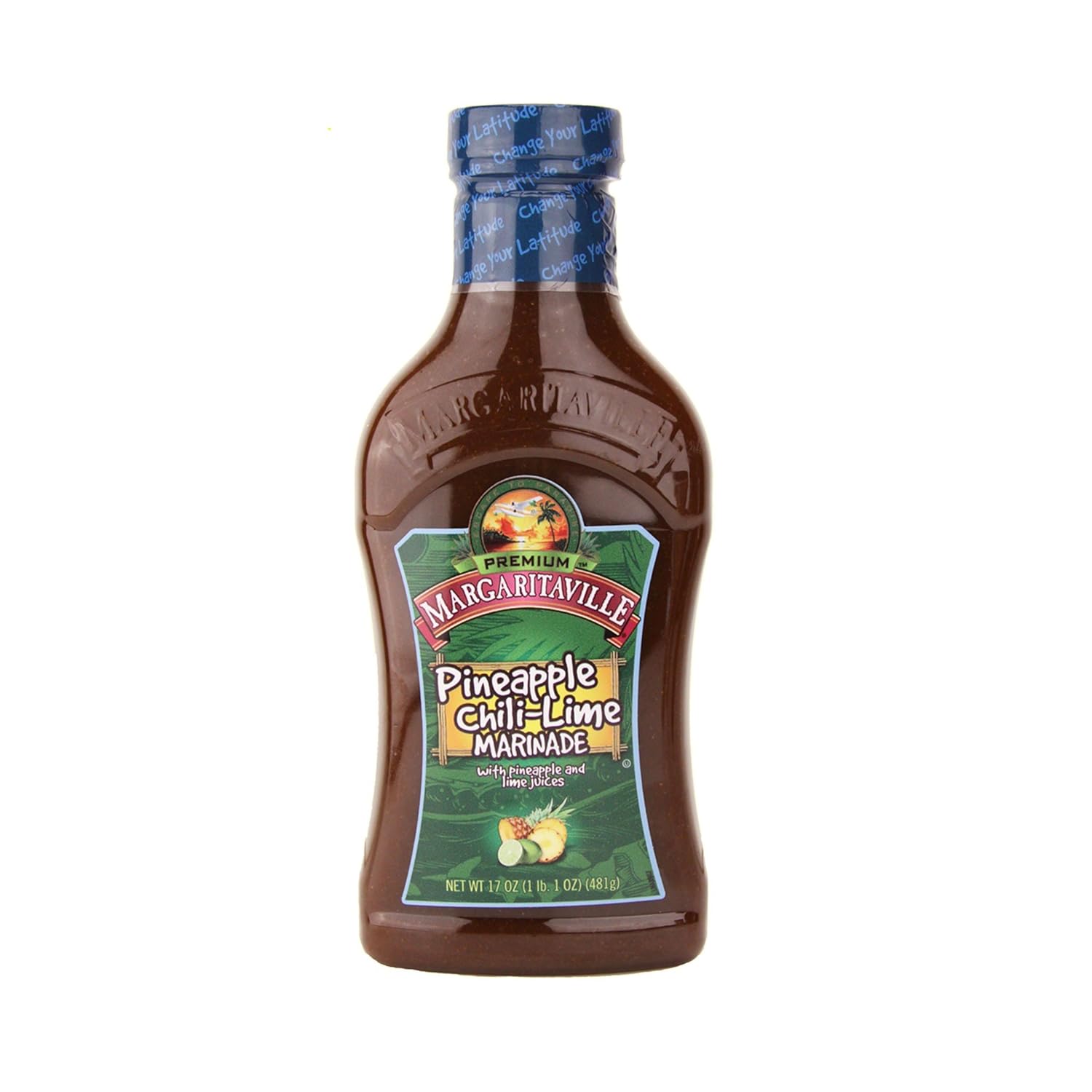 Margaritaville Marinade Pineapple Chili Lime, 17 oz
