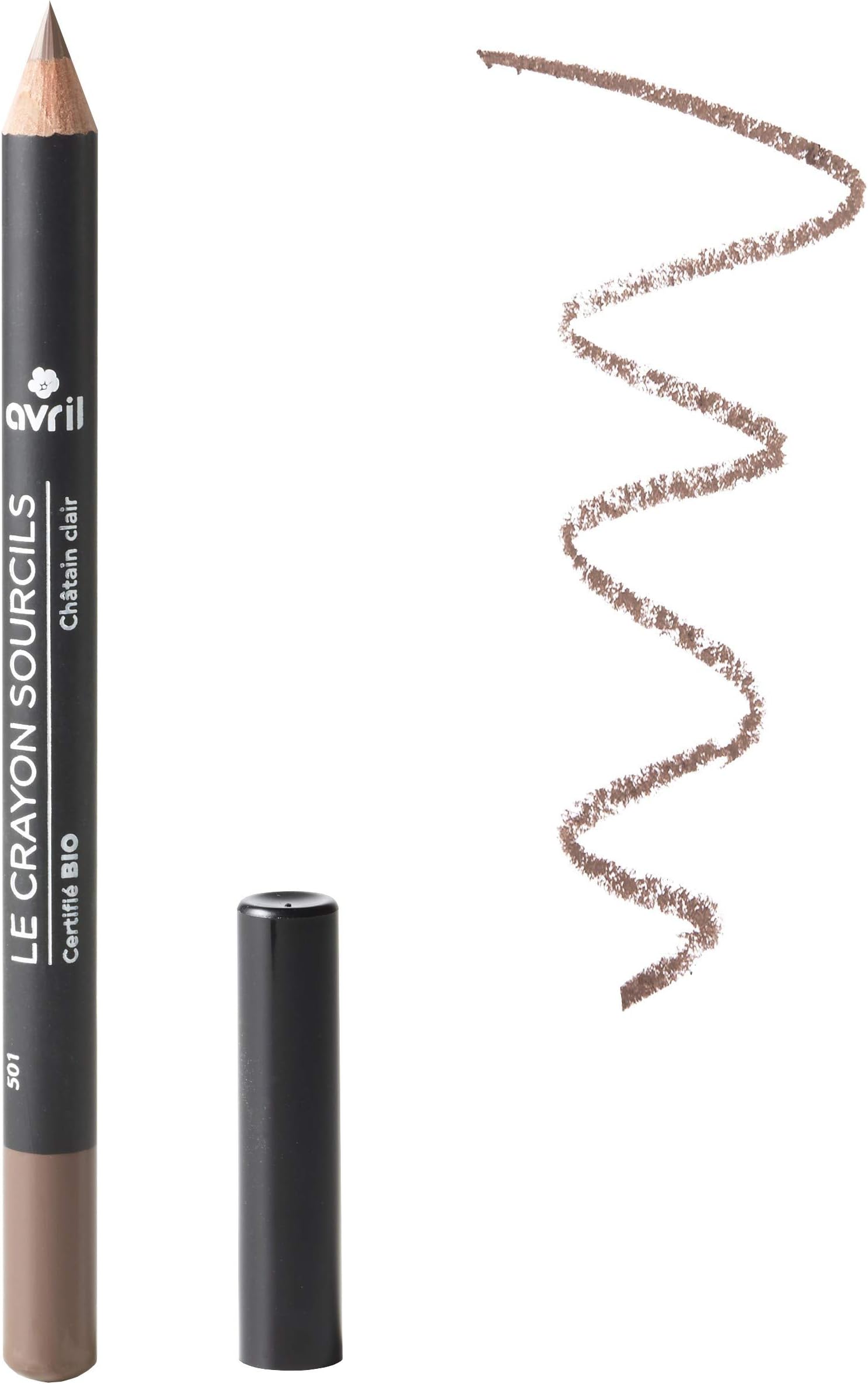 Avril Organic Cosmetics Eye Brow Liner Pencil - Colour Choice-Chatain Clair by Avril Beaute