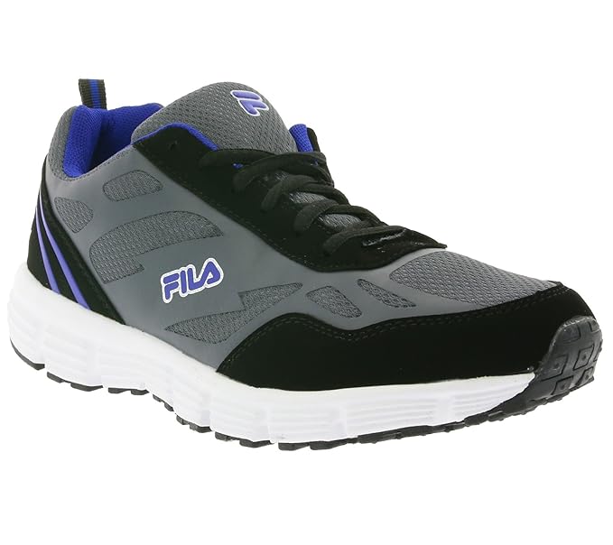 multi coloured fila trainers