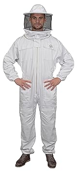 Humble Bee 410-XXXL Polycotton-Imkeranzug mit Rundschleier (XXX Large)