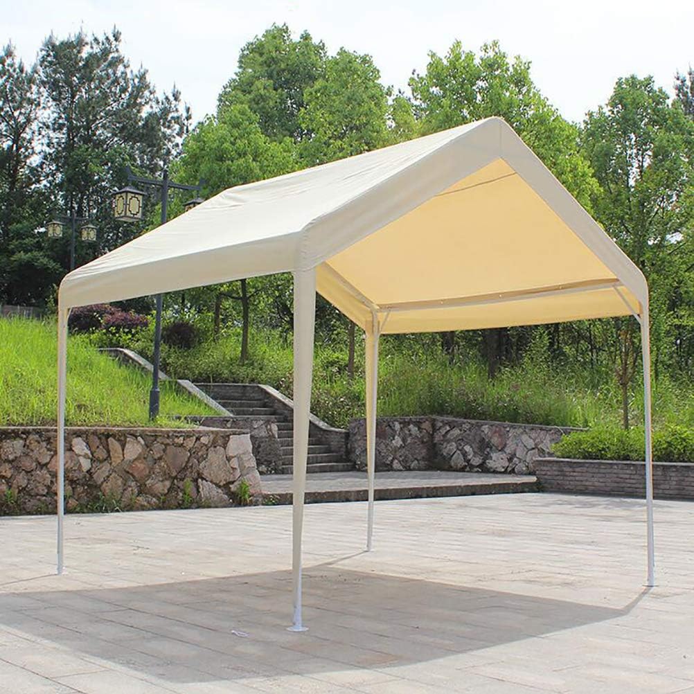 Zhyaj Pavillon Mit 3 X 3 M Grillplatz 100 Wasserdichtes Faltzelt Terrassen Gartenuberdachungen Und Pavillons Beige 3x3m Amazon De Sport Freizeit