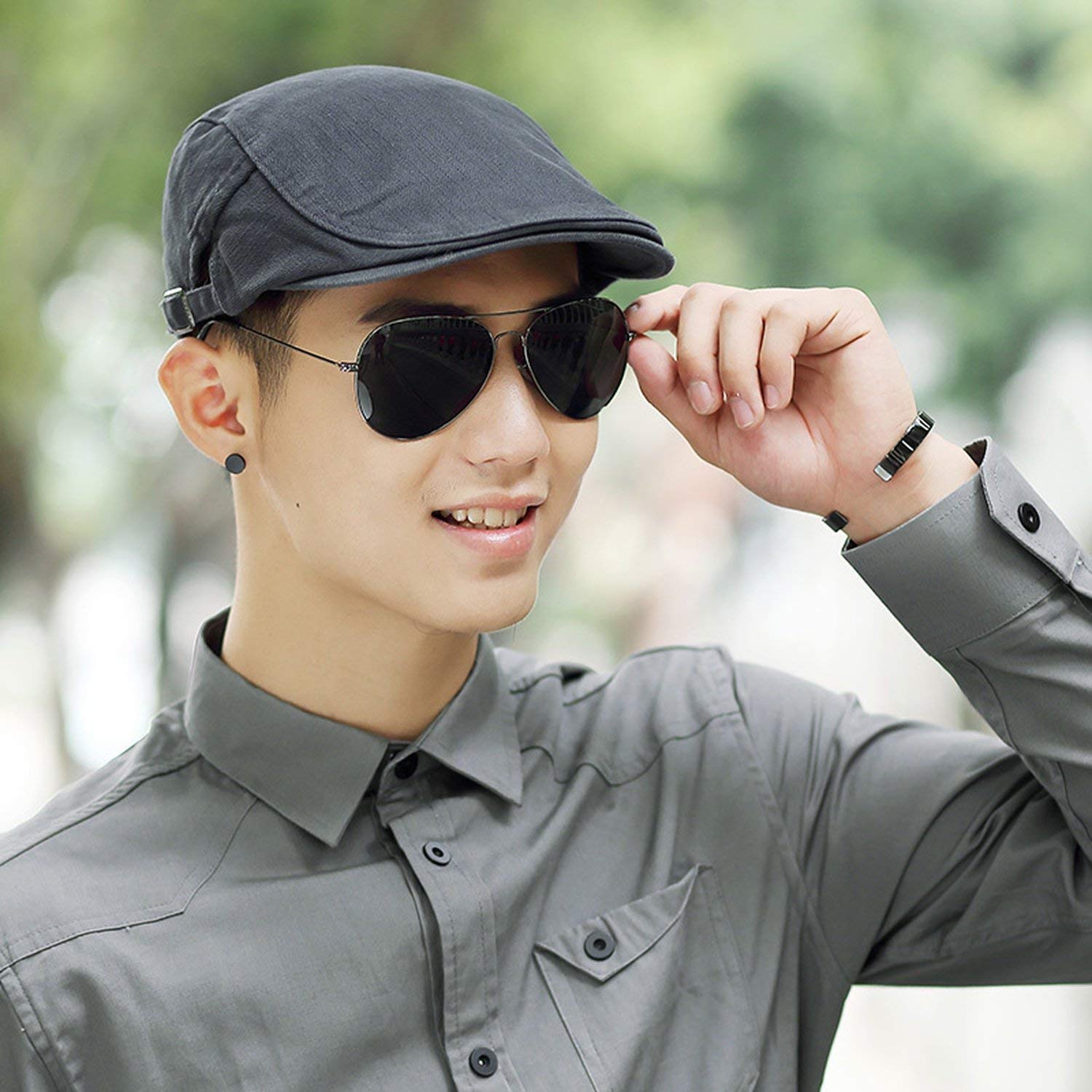 Hats \u0026 Caps Solid Caps Men Casual Hat 