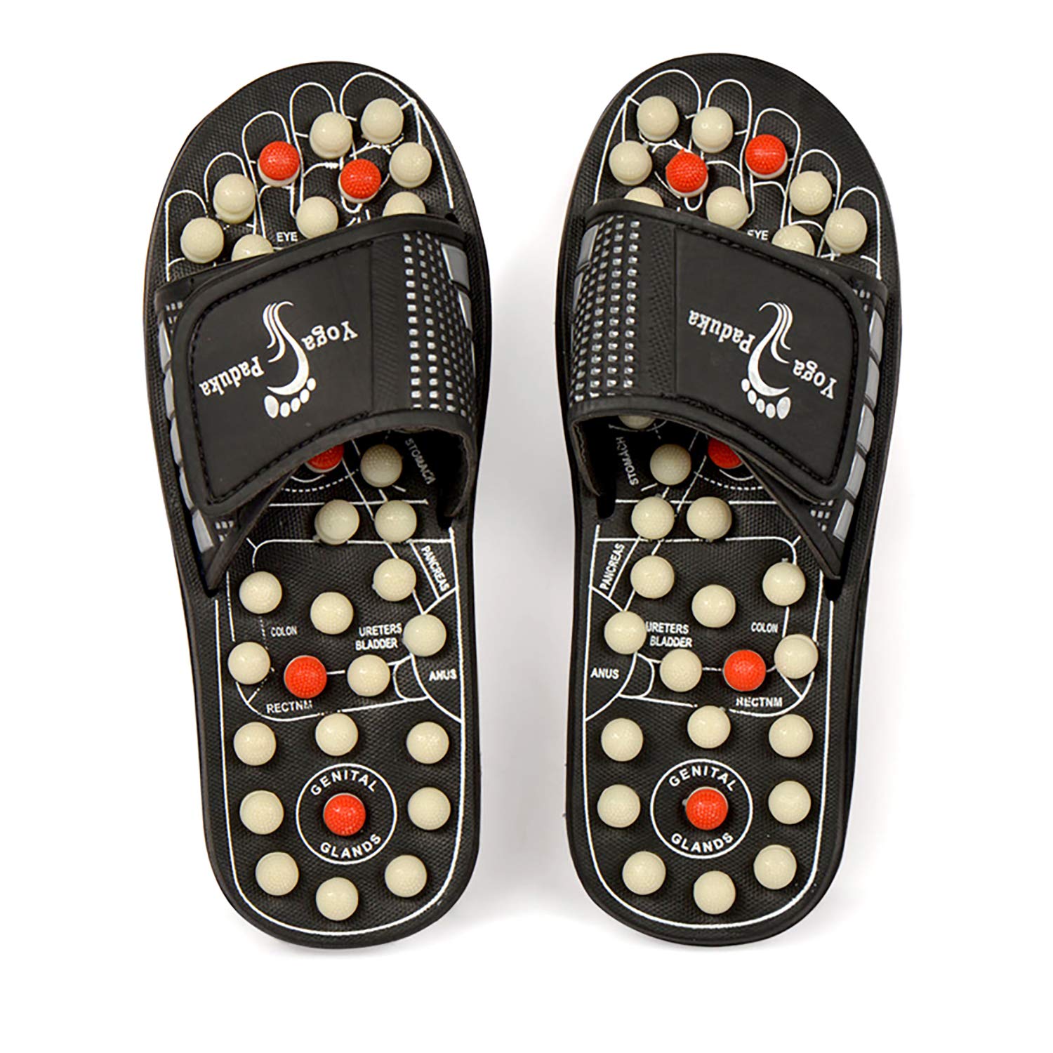 Buy Acupressure Yoga Slipper Red at Amazon.in