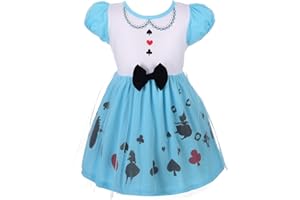 Dressy Daisy Princess Dress Up Clothes Halloween Fancy Party Tulle Skirt Summer Outfit for Baby & Toddler Girls