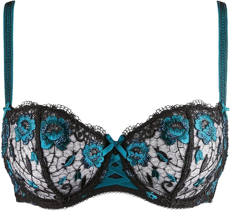 Aubade HalbschalenBH Größe 70E, Farbe LapisLazuli Amazon.de Bekleidung