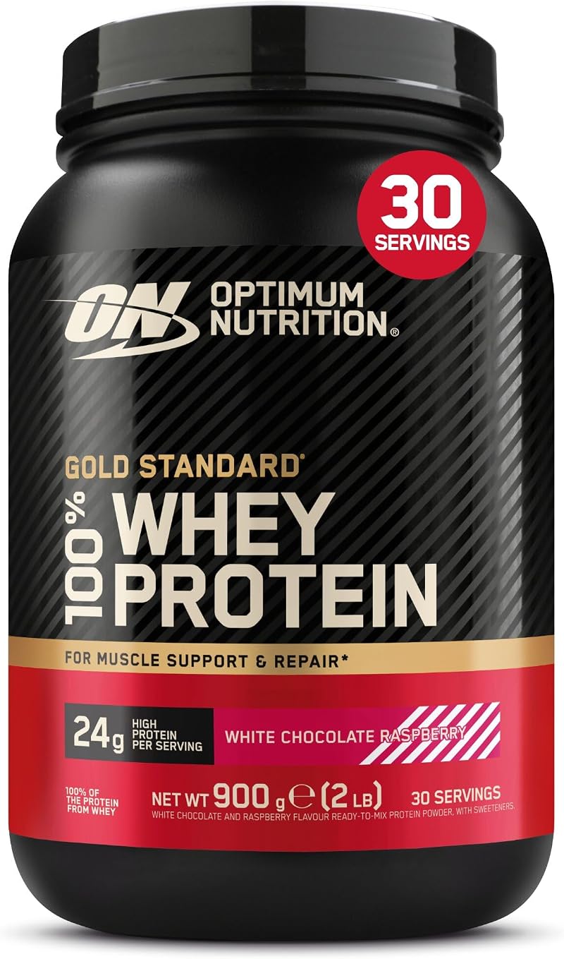 Optimum Nutrition Gold Standard 100% Whey White Chocolate Raspberry 900 g