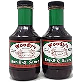 2 Pack of Authentic Taste Barbecue Sauce 19.5oz Bottle Woody's Recipe (Mild)