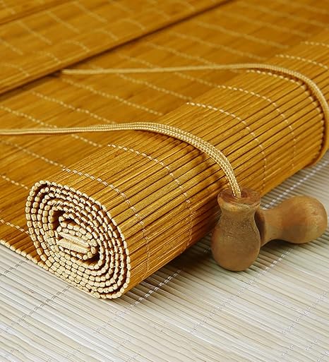 Wufeng Custom Made Bamboo Roll Up Window Blind Bamboo Curtain