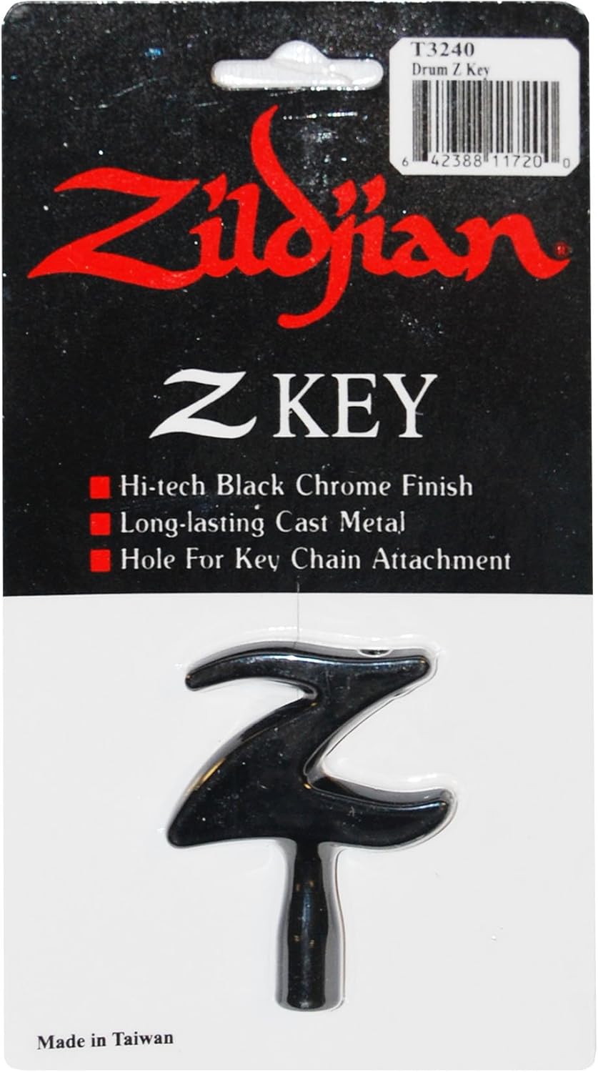 Zildjian Drum Tuning Key ZKey Black Chrome Finish Amazon.co.uk